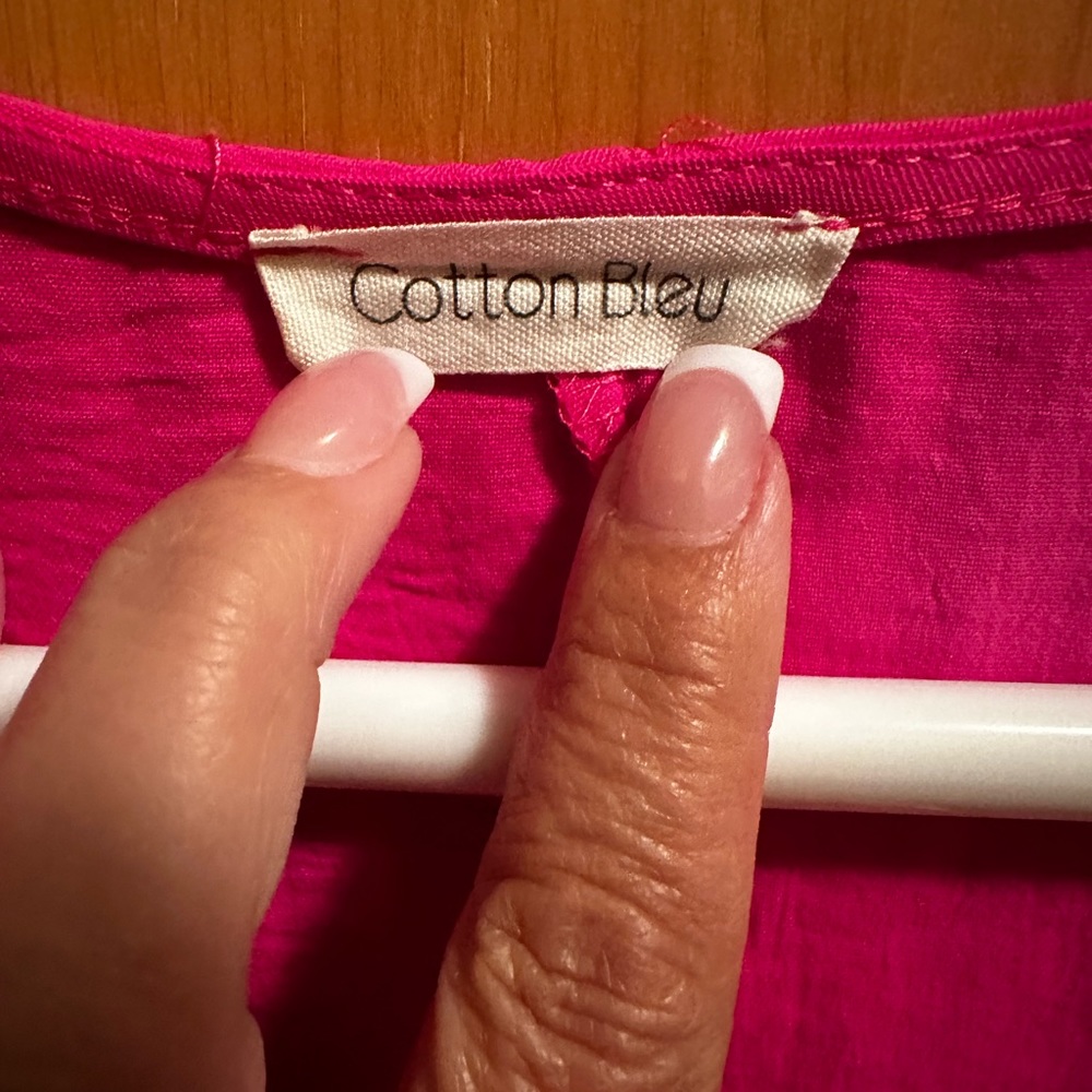 Cotton Bleu blouse